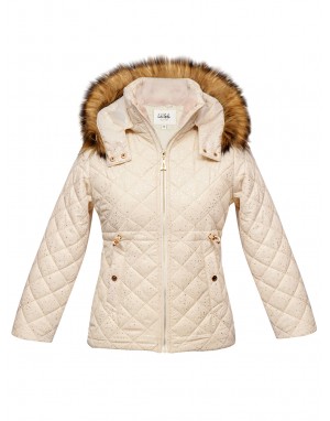 Girls Jacket Quilted Magic Pearl